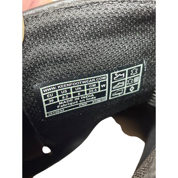 Keen Womens Black Leather Ankle Boots Size 8.5 SKU 9439 - Picture 6 of 11